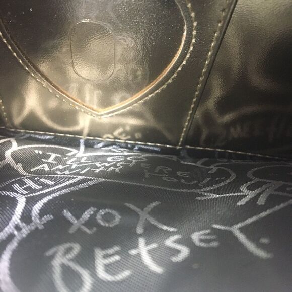 Betsey Johnson pink & beige crossbody/wallet bag - Picture 8 of 12